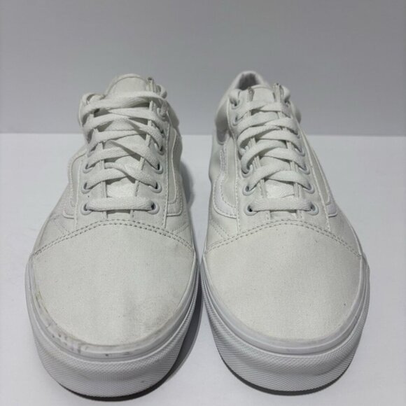 Vans Men’s Old Skool Sneakers White, Size 10 M main image 6